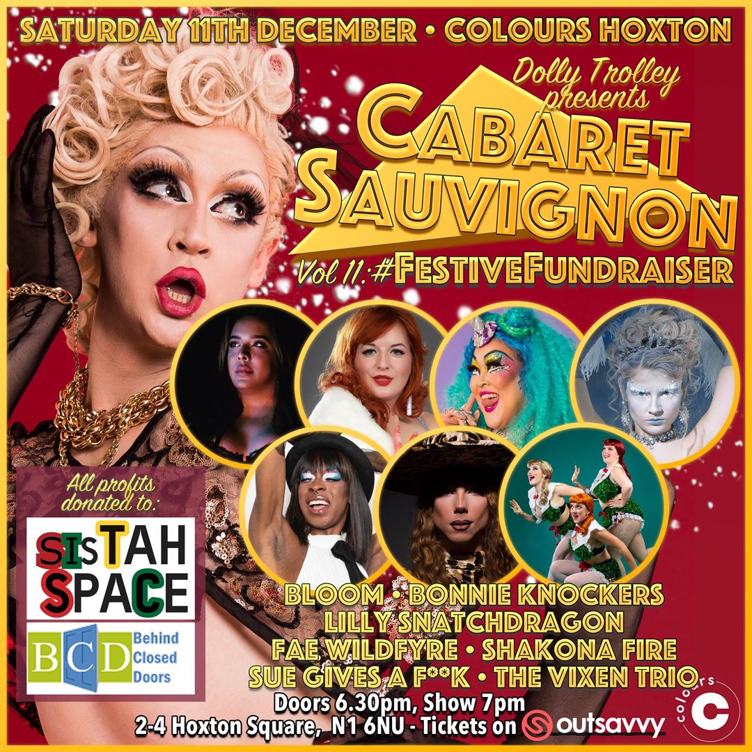 Cabaret Sauvignon: #FestiveFundraiser Tickets | Saturday 11th December ...