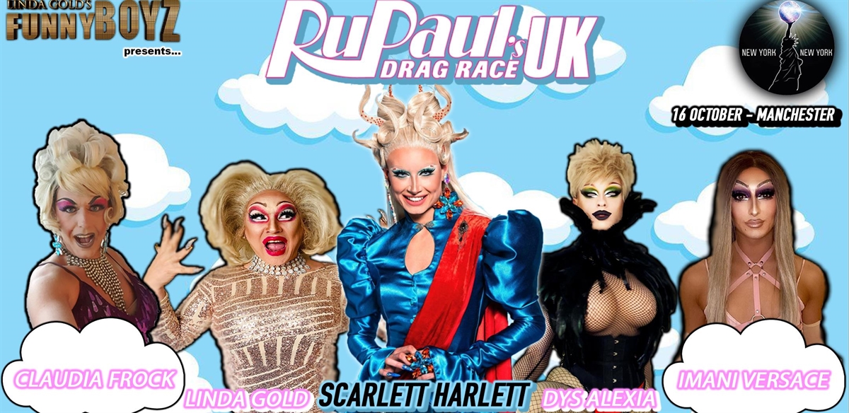 FunnyBoyz presents... RuPaul's Drag Race UK Scarlett Harlett tickets
