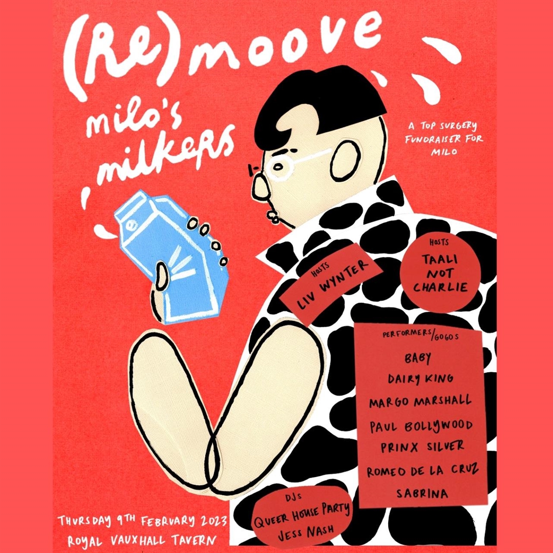 Re Moove Milo s Milkers Tickets Thursday 9th February 2023