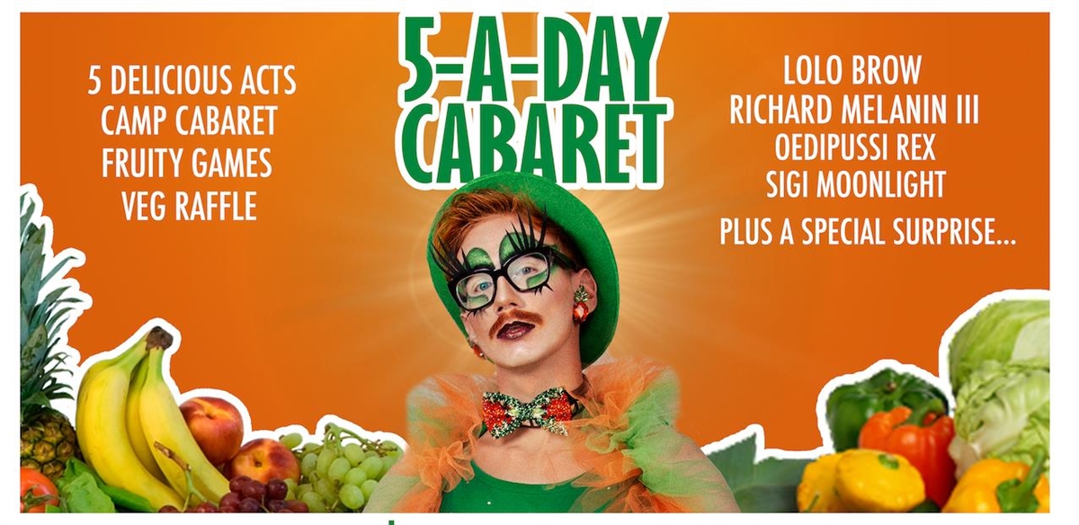 5-a-Day Cabaret with Carrot!  tickets