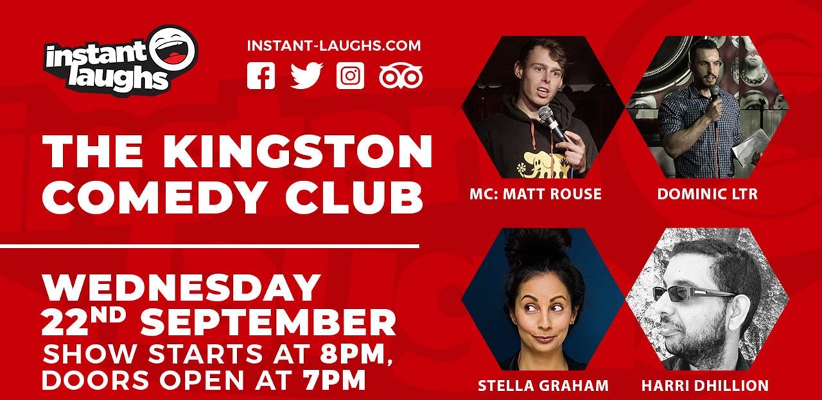 Stand up comedy in Kingston tickets