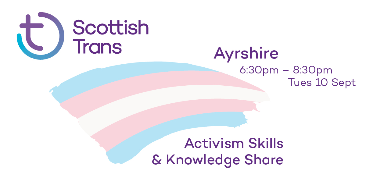 Scottish Trans Activism Skills & Knowledge Share - Ayrshire tickets