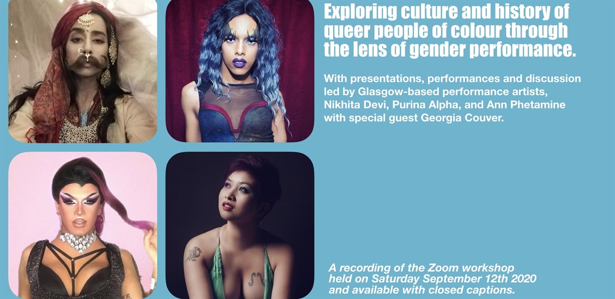 Exploring Culture & History of Queer People of Colour Through The Lens of Gender Performance tickets