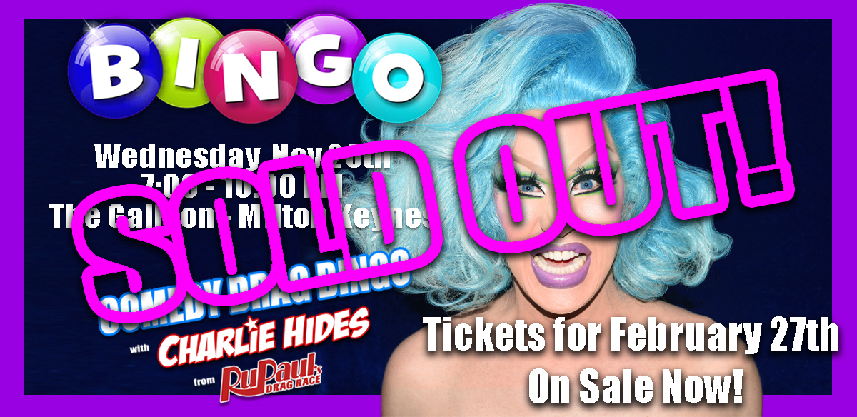 OutSavvy - Drag Bingo with Charlie Hides Tickets, Wednesday 18th ...