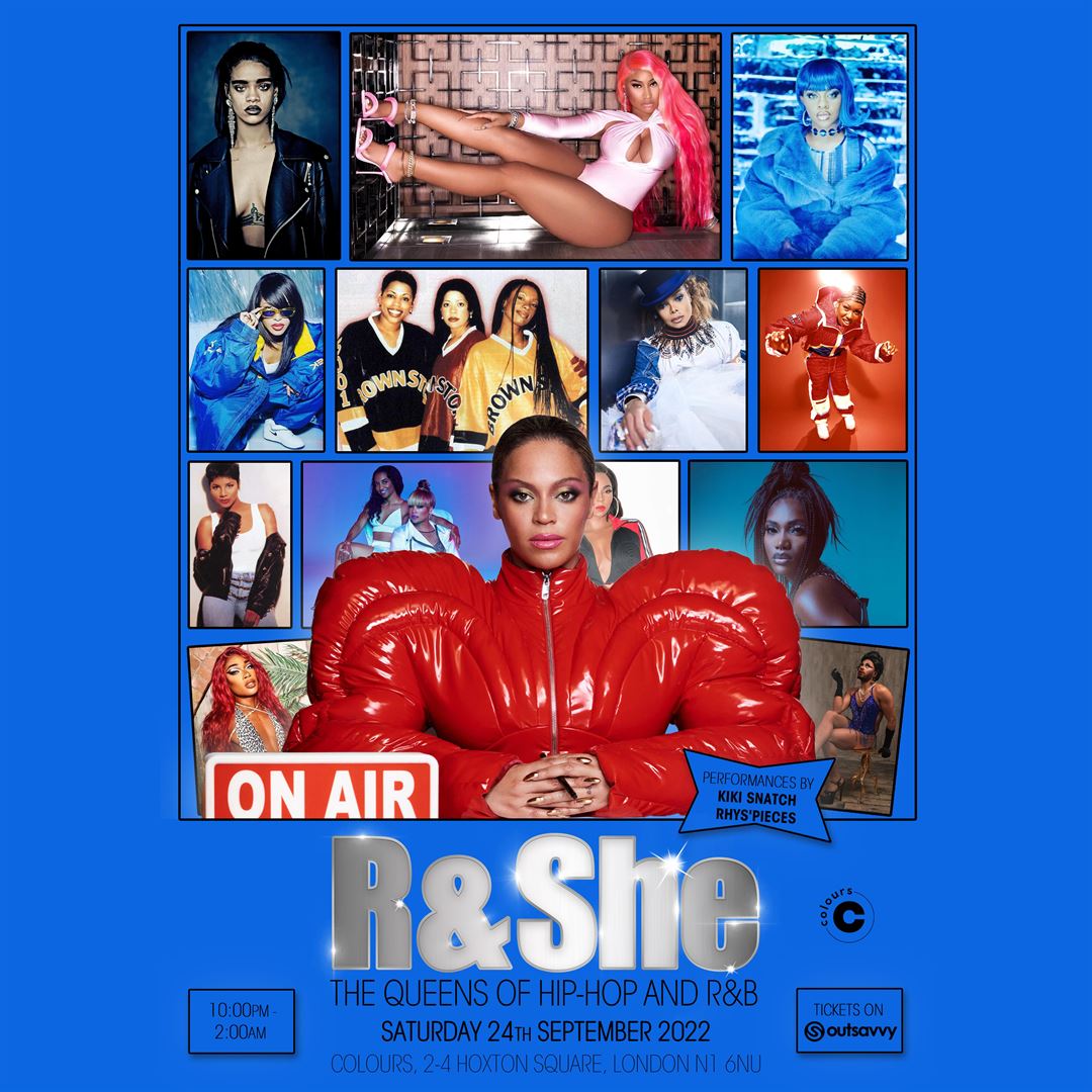 OutSavvy R & She The Queens Of HipHop And R&B Tickets, Saturday