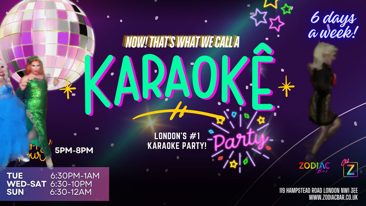 NOW! That's what we call a Karaoke Party! @ZODIAC tickets