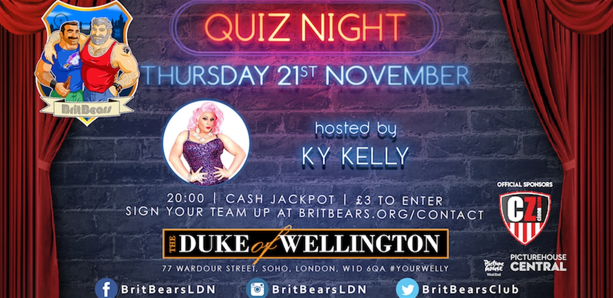 BritBears November Quiz Night with KY Kelly tickets