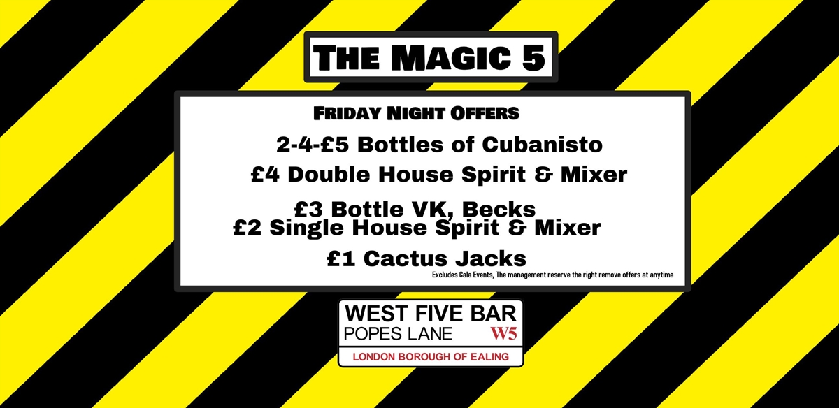 the Magic 5 with DJ Robby tickets