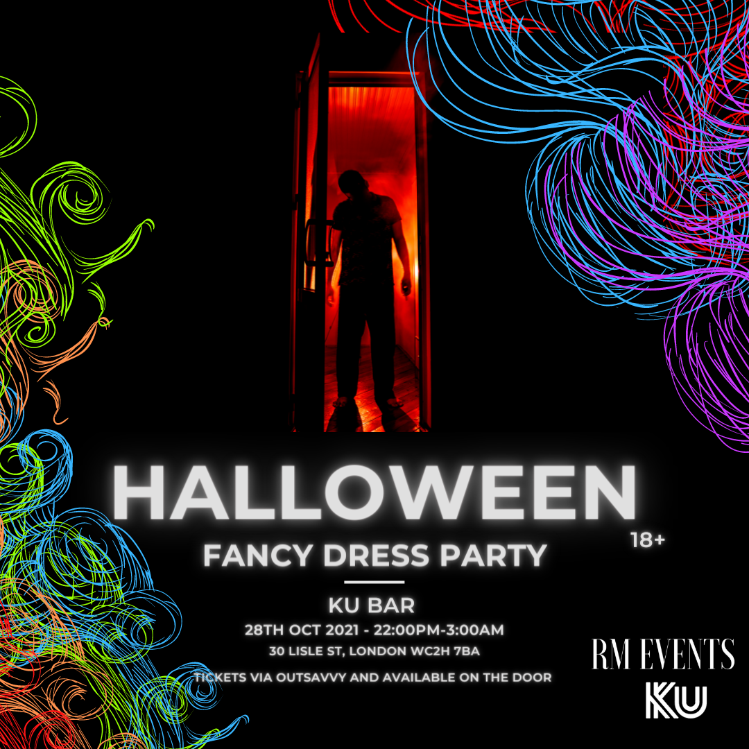 LGBTQ+ Halloween Party Tickets Thursday 28th October 2021 Ku Bar