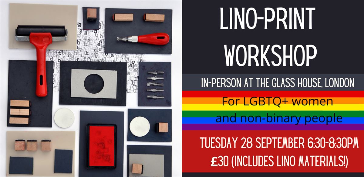 Linocut Print Art Workshop for LGBT+ Women, Trans and Non-Binary People tickets