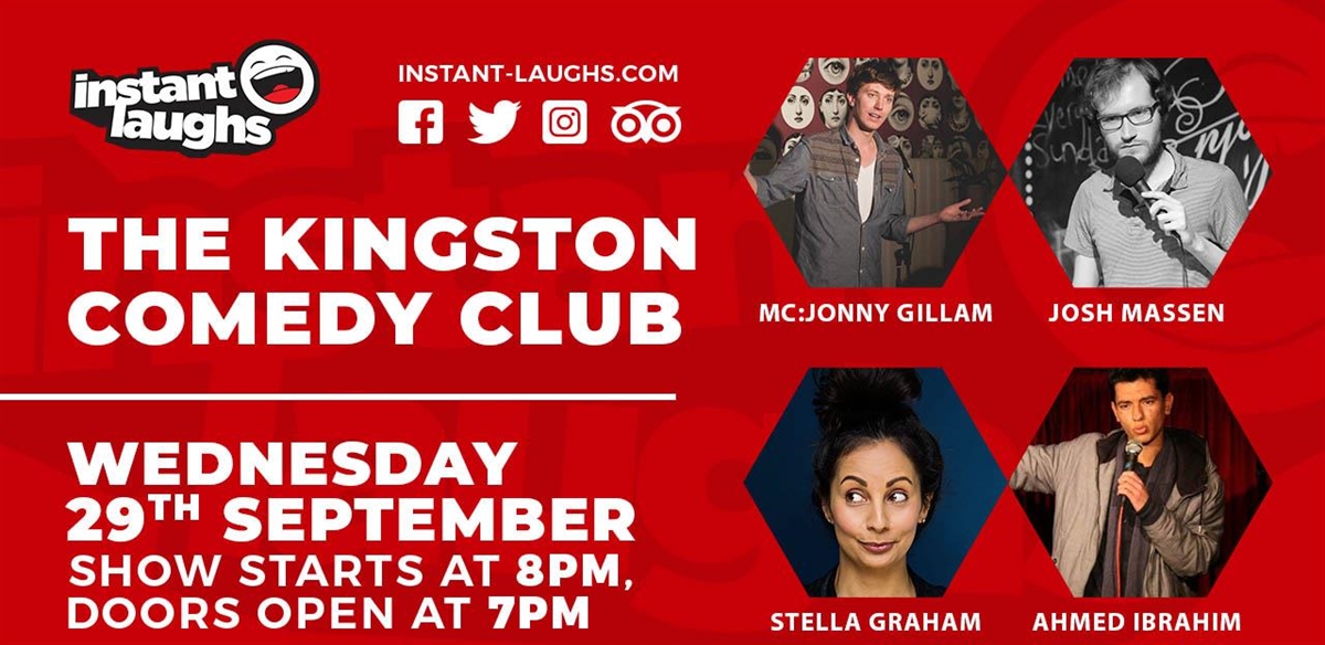 Stand up comedy in Kingston tickets