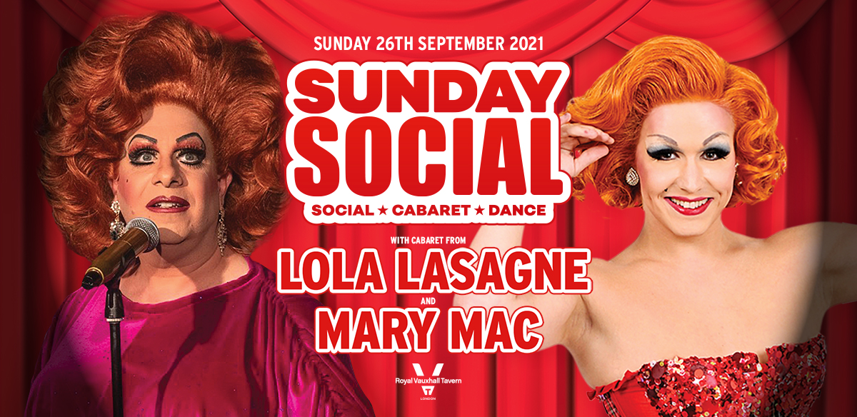 Sunday Social with Mary Mac and Lola Lasagne  tickets