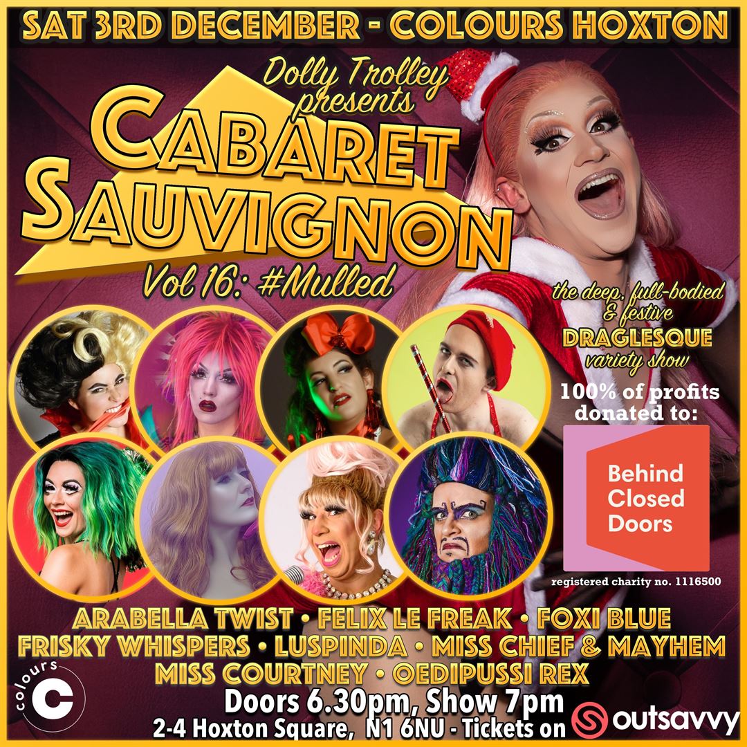 Cabaret Sauvignon: #Mulled Tickets | Saturday 3rd December 2022 ...