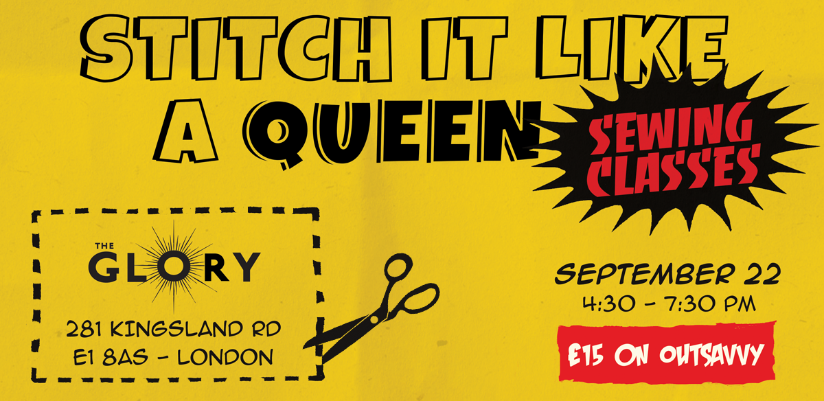 Stitch It Like a Queen Taster Sewing Class for Drag Artists tickets