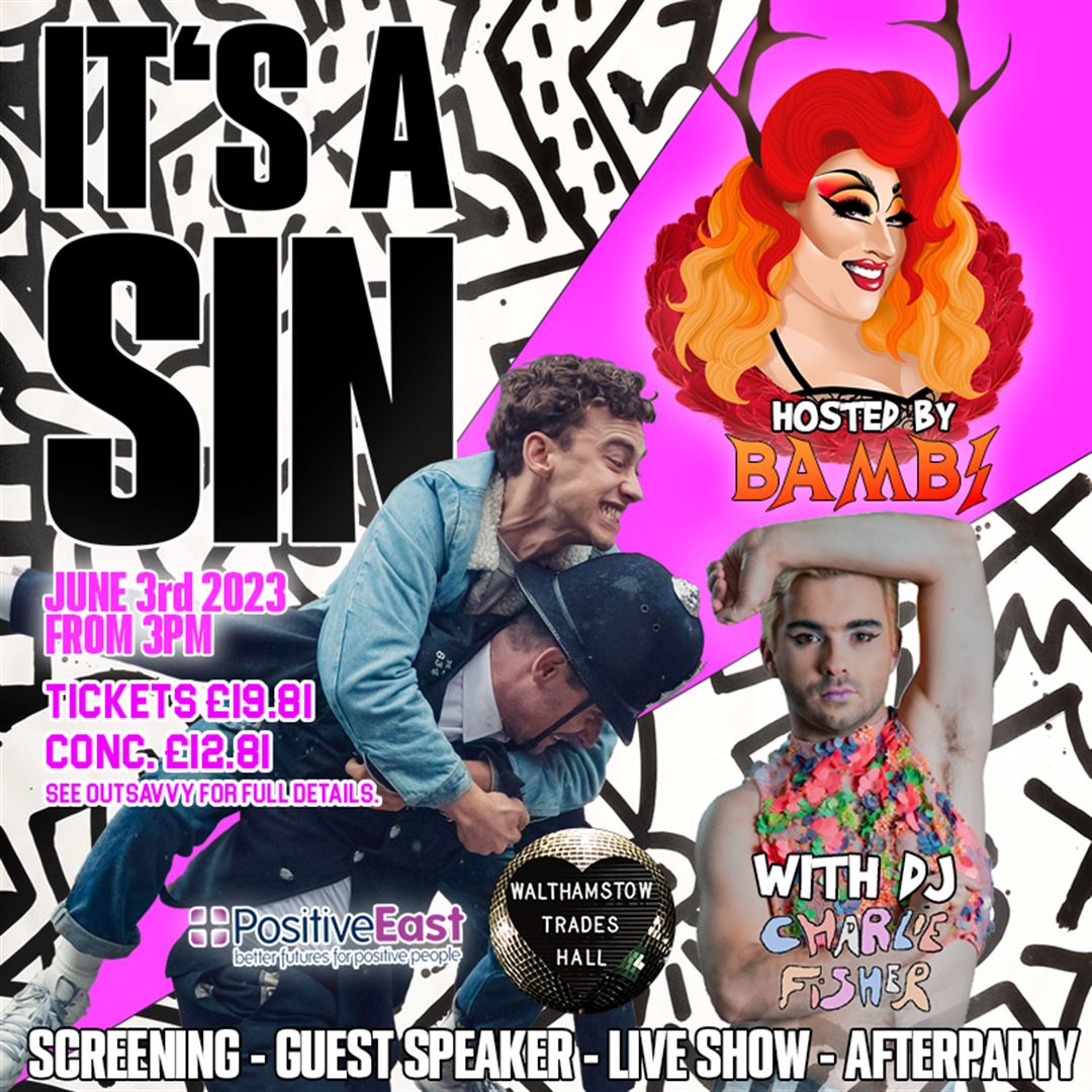 It's A Sin - One-Off Screening and Afterparty Tickets | Cancelled @  Walthamstow Trades Hall