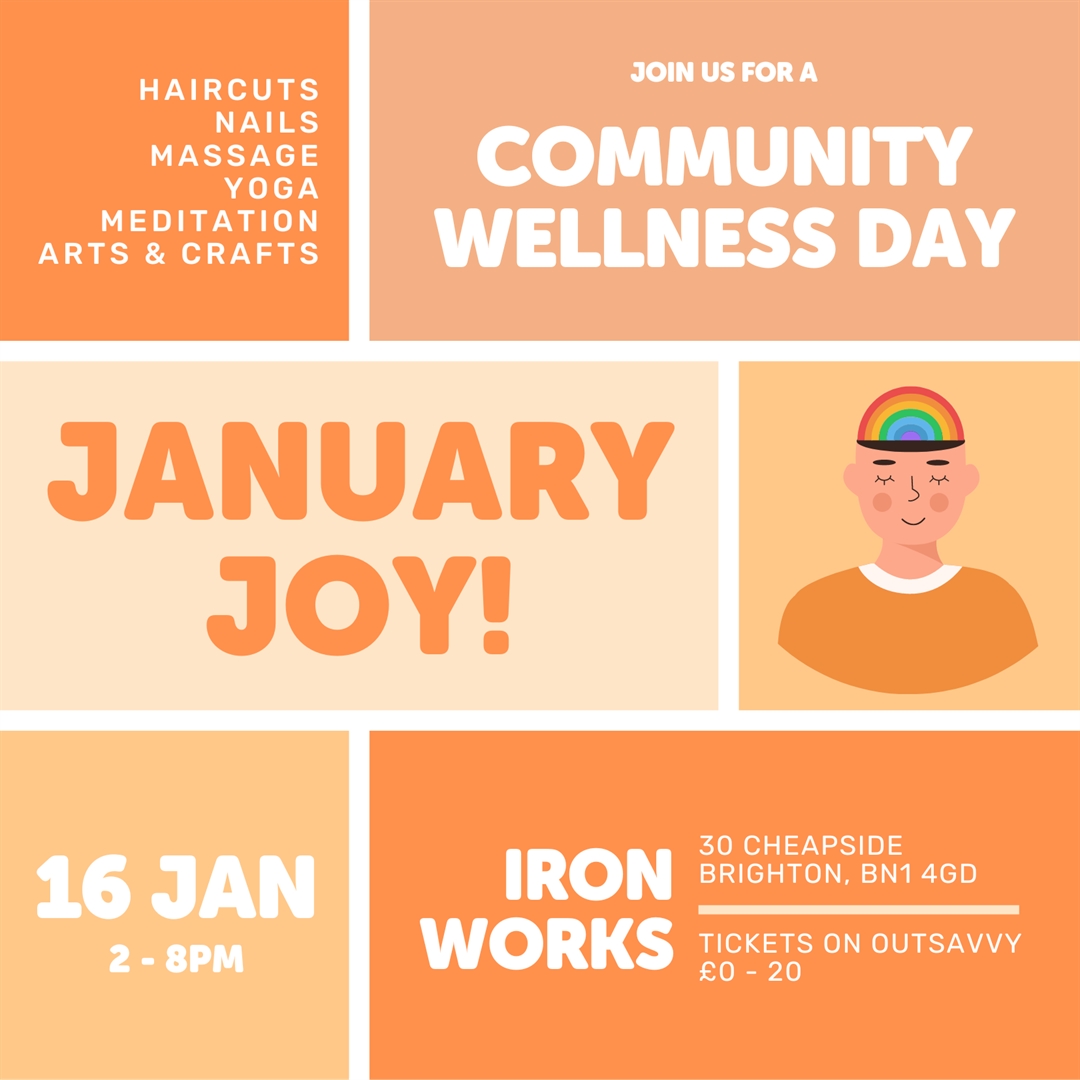 January Joy LGBTQ Community Wellness Day Tickets Monday 16th January