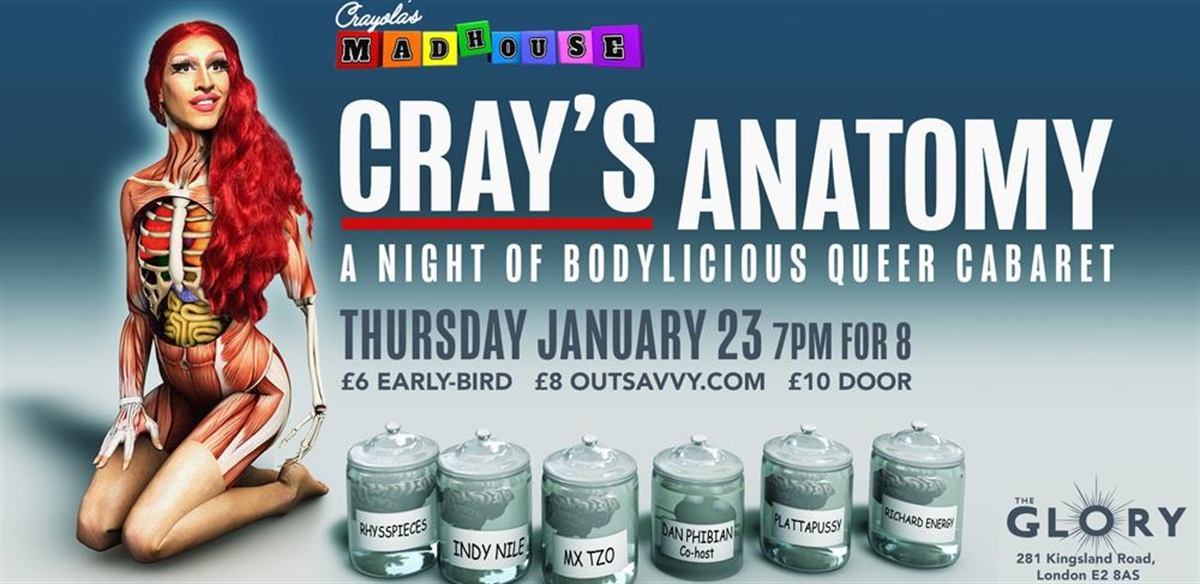 Crayola's Madhouse: CRAY'S ANATOMY tickets