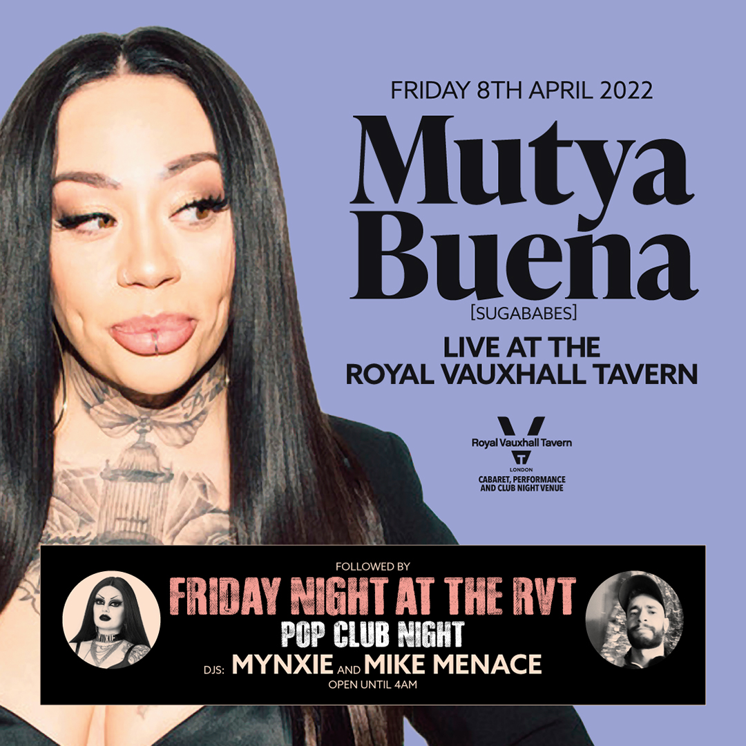 Mutya Buena - Live At The RVT Tickets | Friday 8th April 2022 @ Royal ...