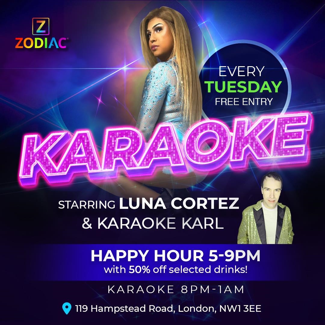 OutSavvy - Karaoke with Luna Cortez Tickets, Tuesday 11th October 2022 ...