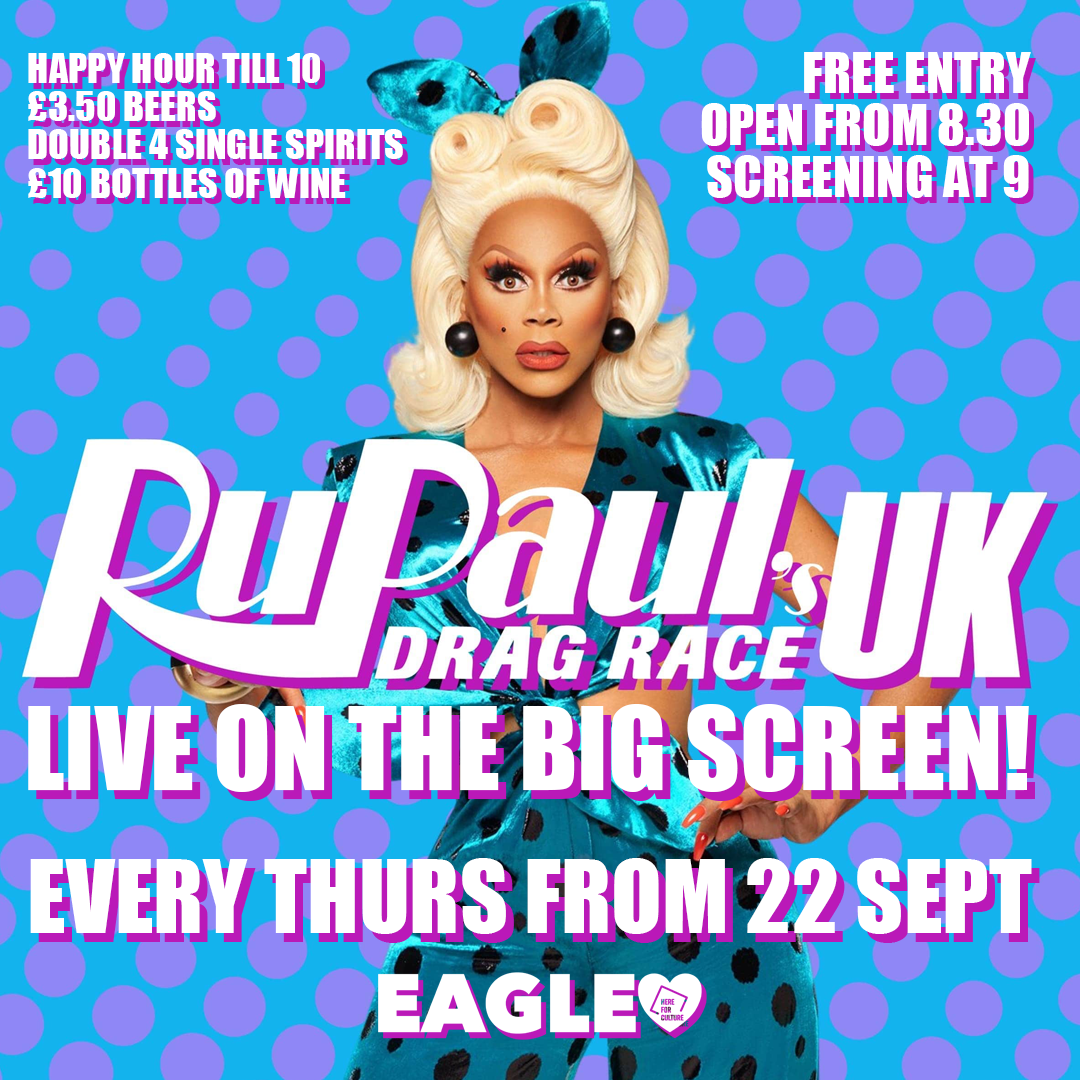 Rupauls Drag Race Uk Live On The Big Screen Tickets Thursday 6th October 2022 9 Other