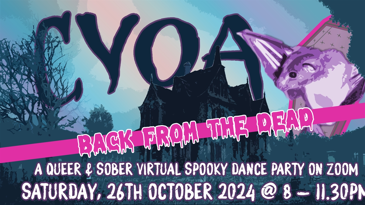 CYOA HALLOWE'EN 2024 a spooky sober virtual dance party 🎃 Tickets 26