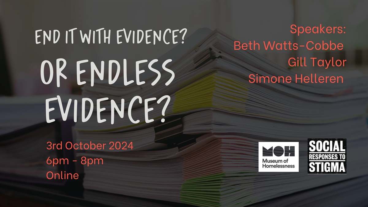 End it with Evidence or Endless evidence? Different perspectives on data gathering on homelessness  tickets